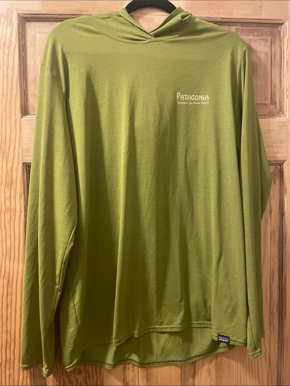 Patagonia Capilene Cool Daily Hoody XL Green Lightweight Sun Hoodie Hiking